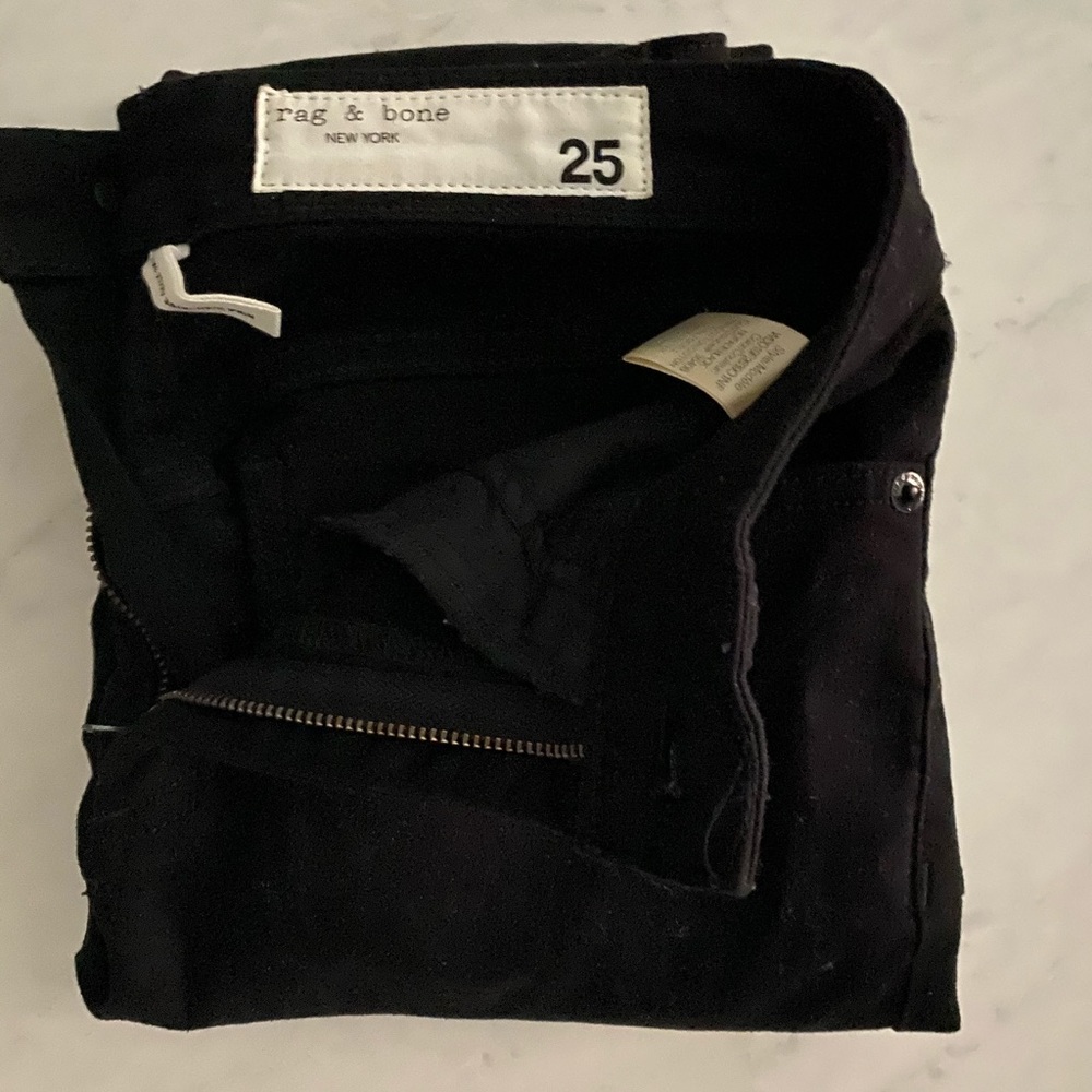 Rag and bone black jeans
